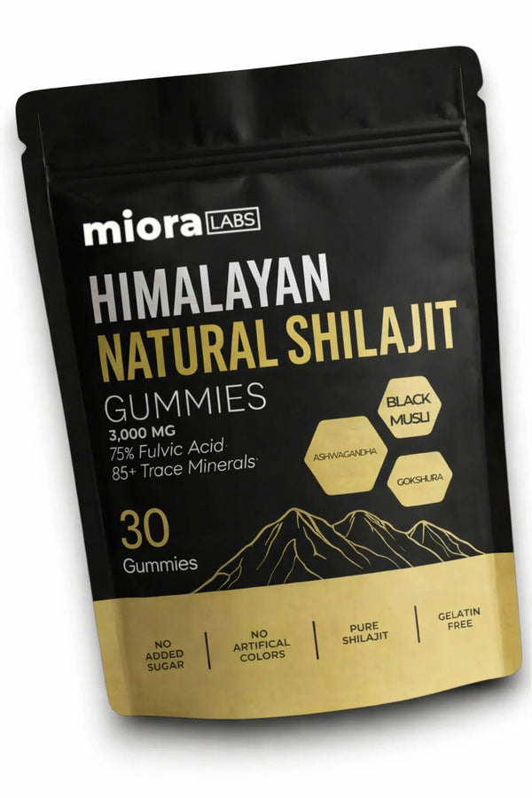 Miora Labs™ Himalayan Shilajit Gummies